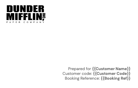 Client Information on an Invoice Example