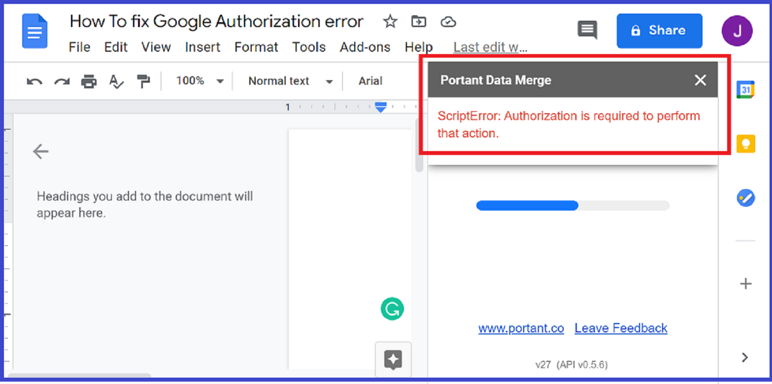 A screenshot of ScriptError: Authorization is required to perform that auction
