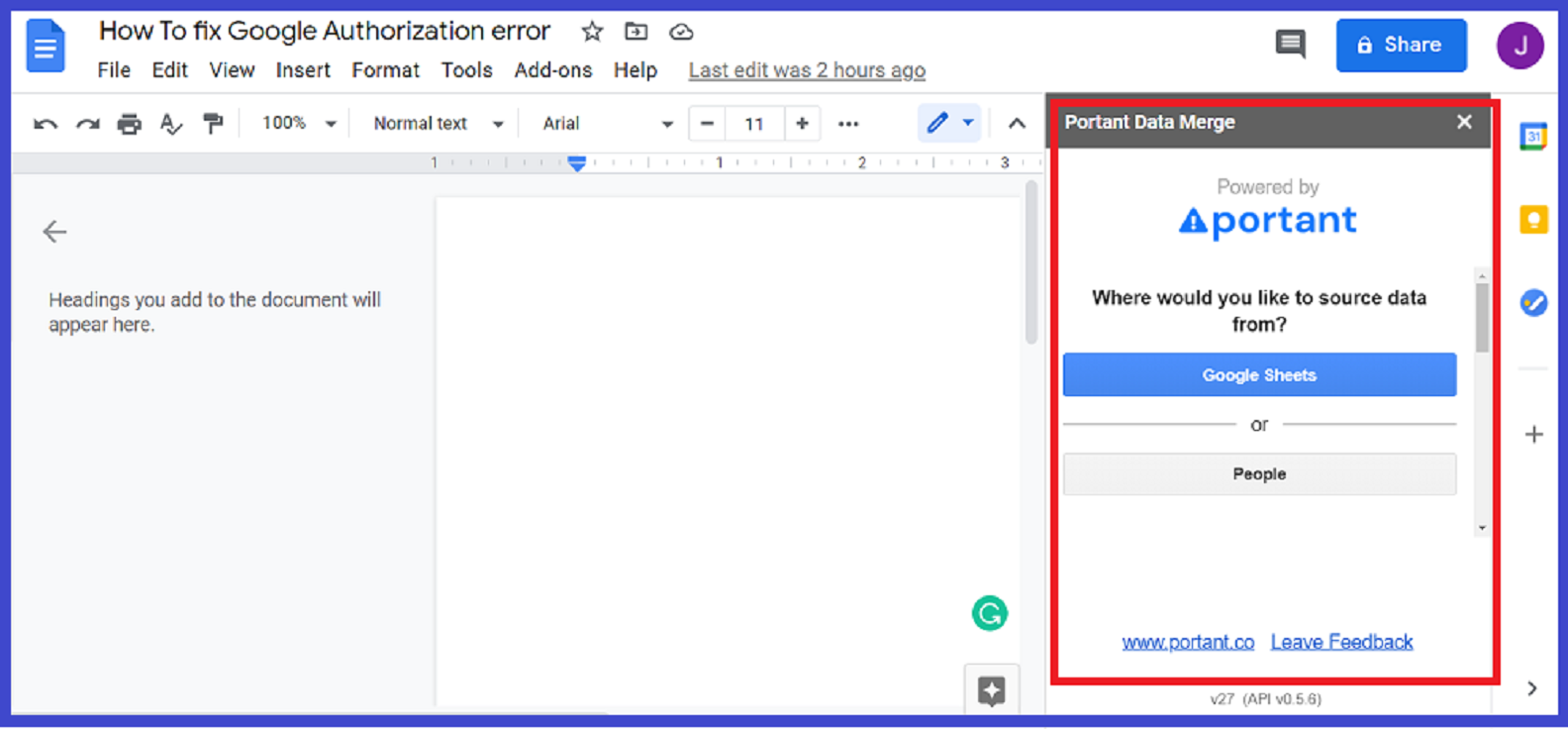 Sign in to the Google account you want to use